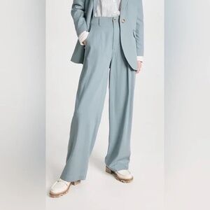 Madewell Pleated Wide Leg Trouser